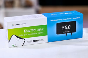 REEF FACTORY THERMO VIEW WATER & AIR TEMPERATURE MONITOR