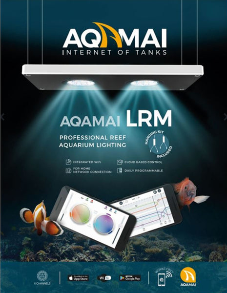 PLAFONIERA LED HYDOR AQAMAI LRM 100W REEF WHITE USATA CON 12 MESI DI GARANZIA