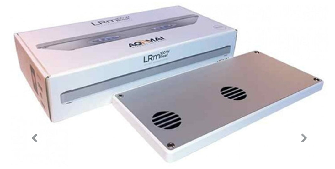 PLAFONIERA LED HYDOR AQAMAI LRM 100W REEF WHITE USATA CON 12 MESI DI GARANZIA