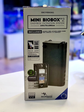 Aquatlantis Mini Biobox 2 Easybox Filtration System Filtro interno per Acquari fino a 80 l